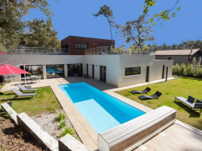 Villa avec Piscine Chauffée à 200m du Lac d'Hossegor - FR-1-791-6